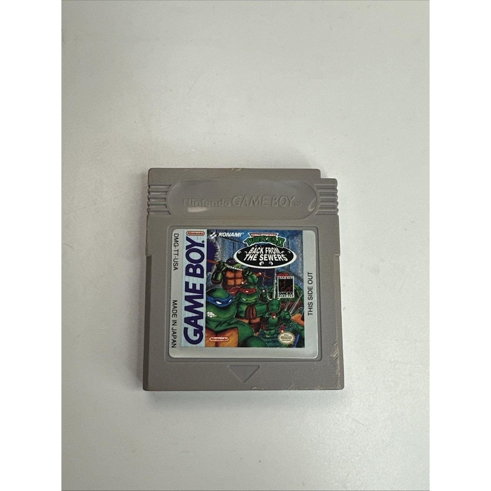 Teenage Mutant Ninja Turtles II: Back from the Sewers (Nintendo Game Boy, 1991)